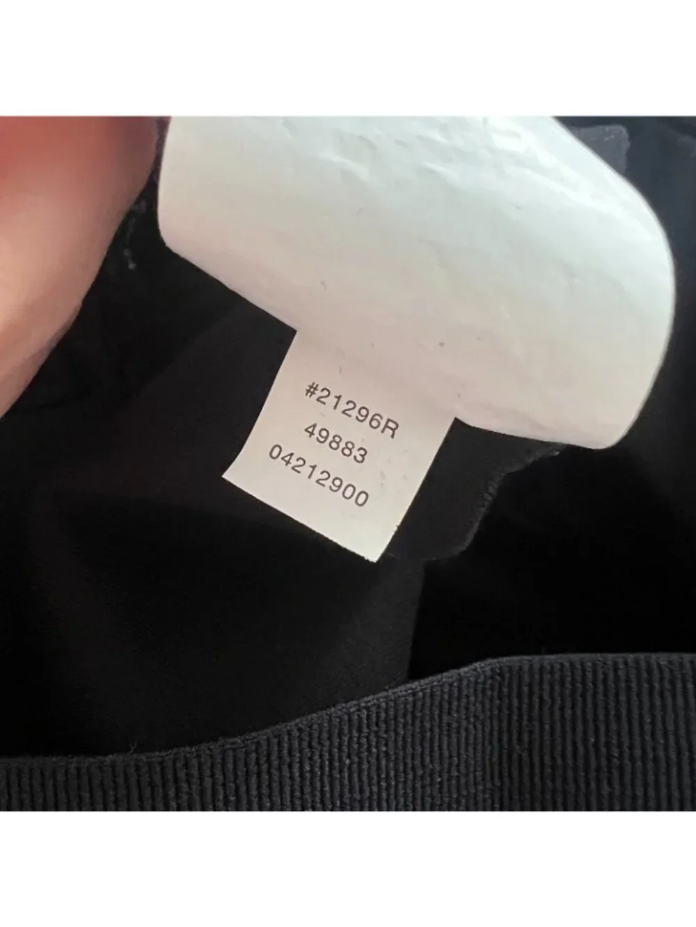 SPANX Super Smooth Perfect Fit Ponte Zip Black Leggings Women's Size Medium